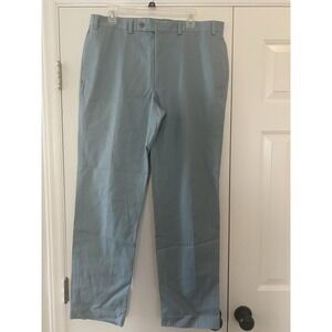 Polo Ralph Lauren Men Khaki Chino Pants Light Blue Cotton Classic Fit 36X 32